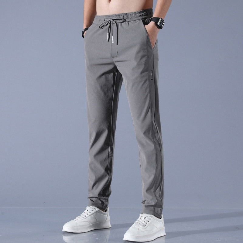 Max Men's Jogger Trousers | Slim Tapered Fit, Breathable Fabric