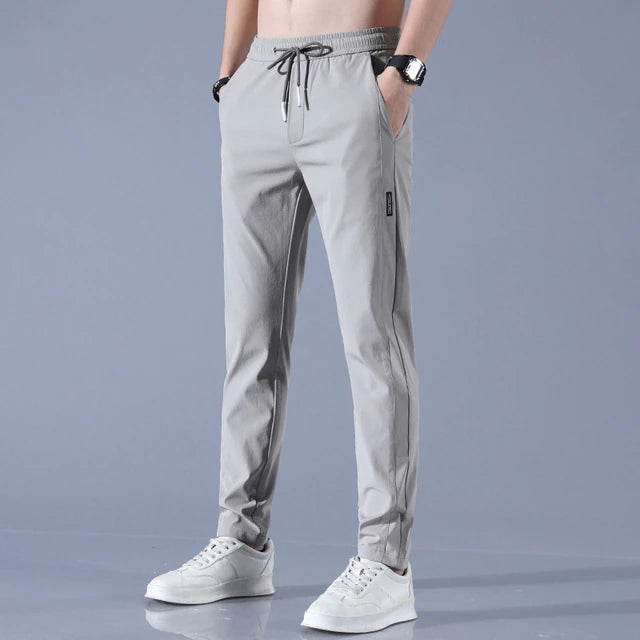 Max Men's Jogger Trousers | Slim Tapered Fit, Breathable Fabric