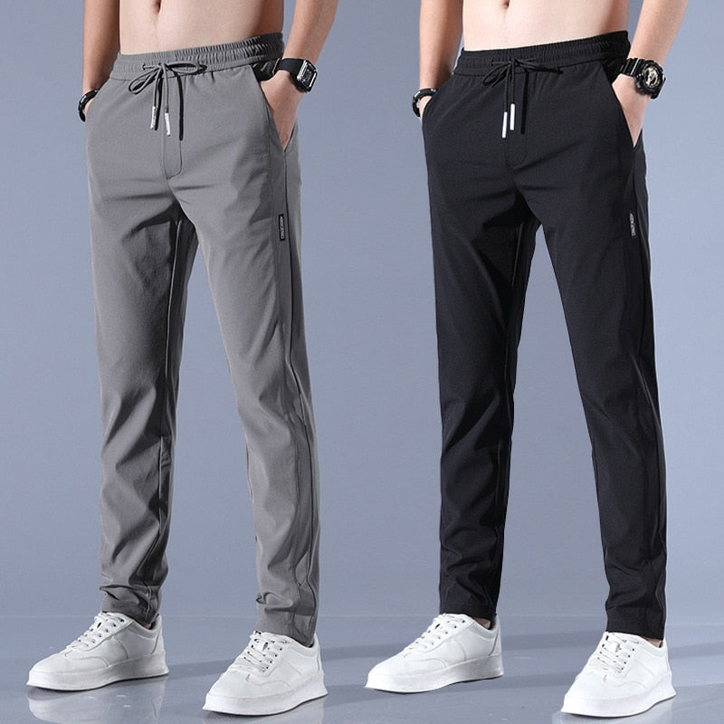 Max Men's Jogger Trousers | Slim Tapered Fit, Breathable Fabric