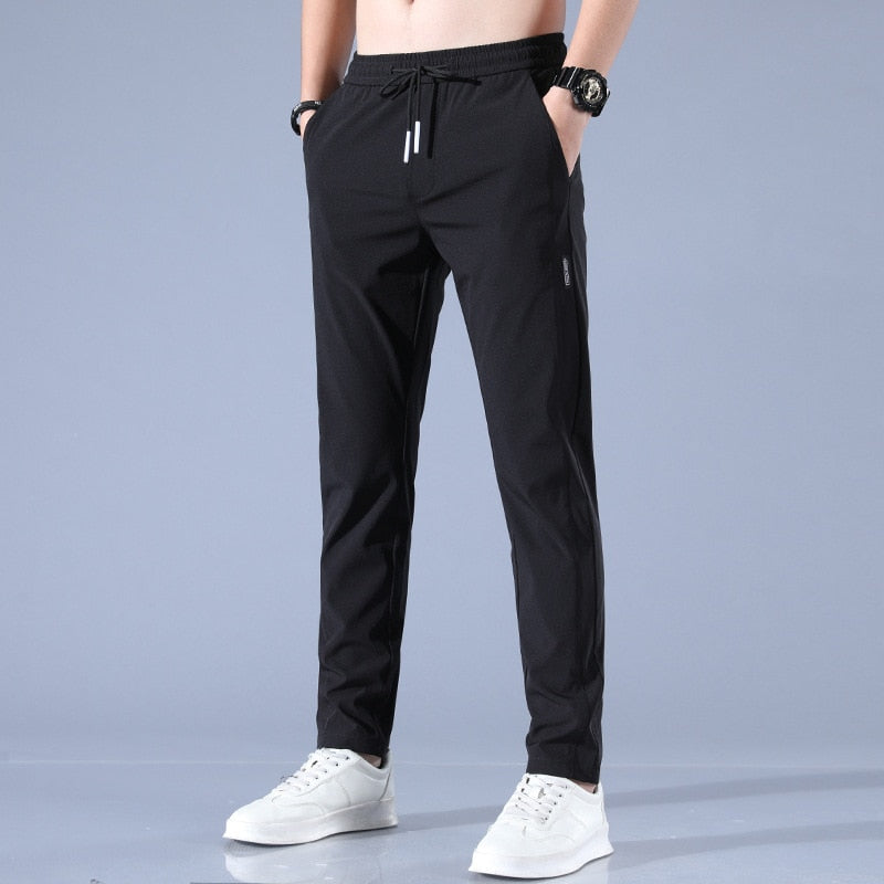 Max Men's Jogger Trousers | Slim Tapered Fit, Breathable Fabric