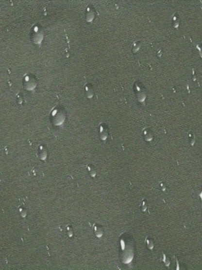Water droplets on a dark surface