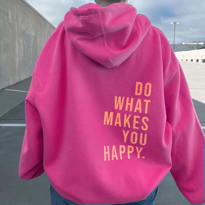 Pina Women's Sweater | Cozy Polyester Hooded Design with Text Print
